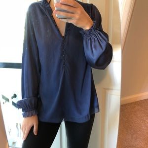 White House Black Market “silky” top